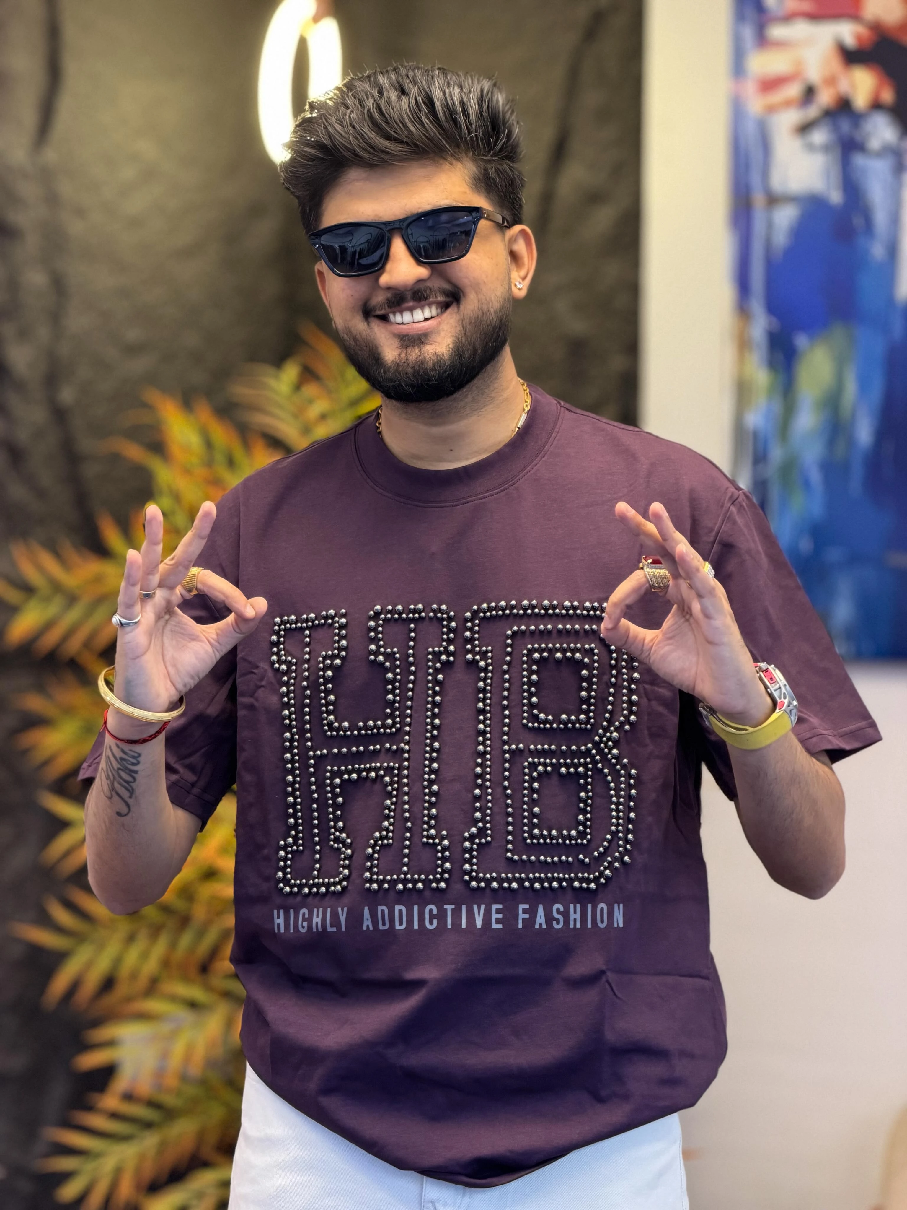 Men's Premium Oversized Graphic T-Shirt