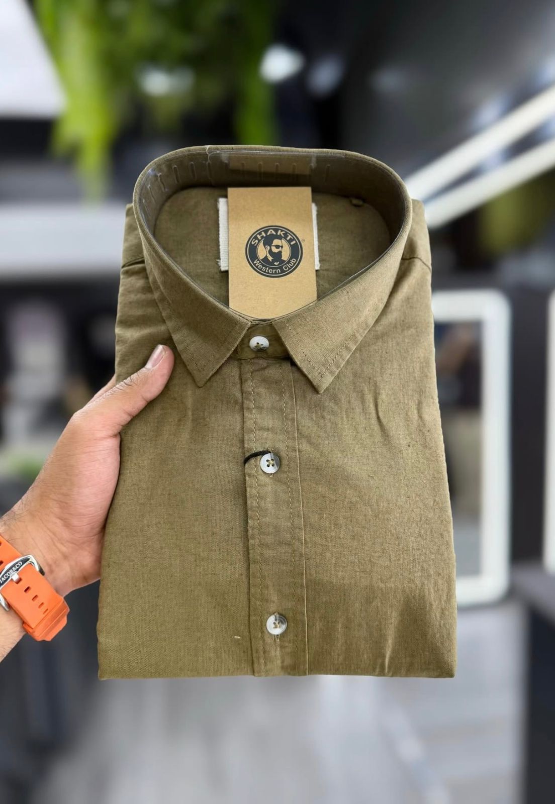 Premium Linen Cotton Casual Shirt for Men