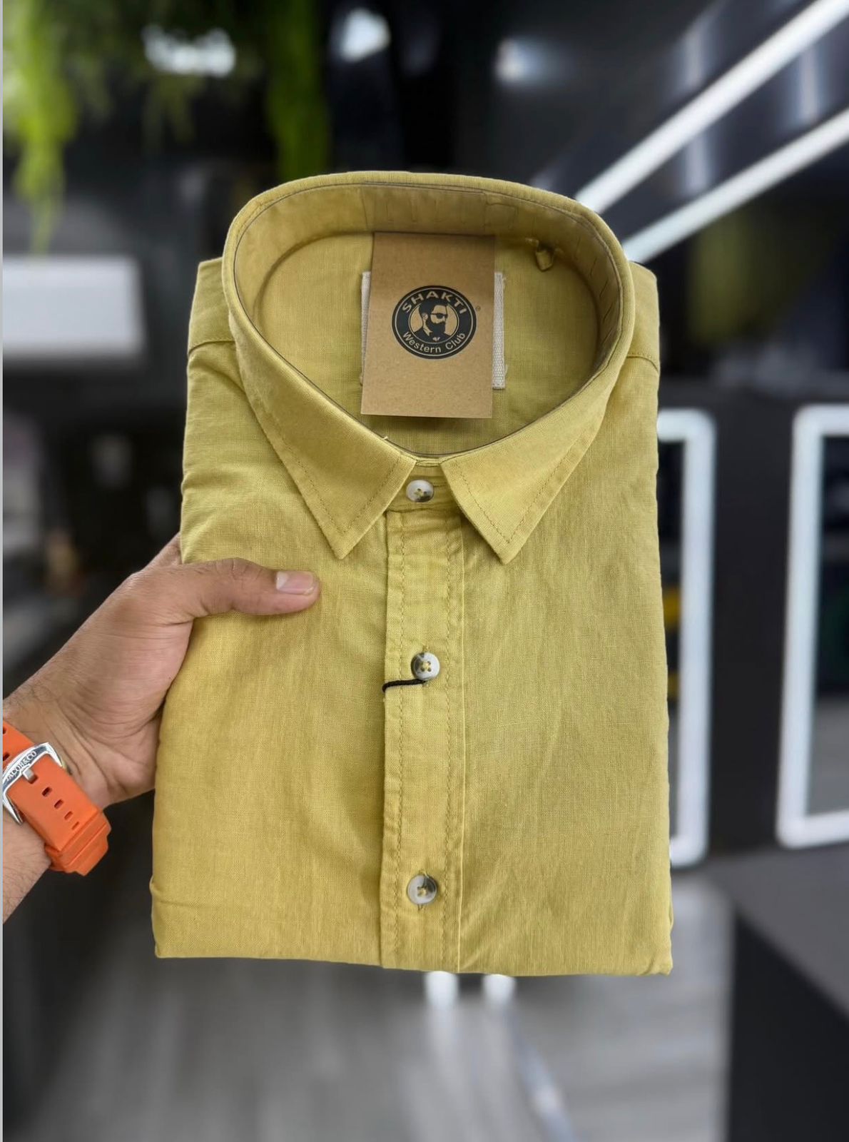 Premium Linen Cotton Casual Shirt for Men